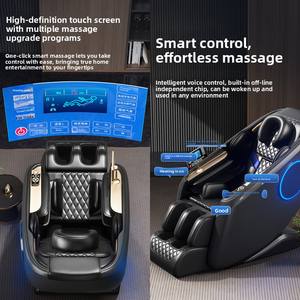 Cadeira de Massagem de Luxo para Casa com 8 Rolos Fixos, Airbags, Assento Gravidade Zero, Vibração, Rolo para Pés, Aquecimento Corporal Completo e Áudio Bluetooth - Product Image 2