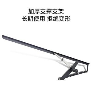Electric <b>Bed</b> Frame Hydraulic Lifter 6000N Load Capacity Wooden Minimalist Design Bedroom <b>Storage</b> Solution - Product Image 4