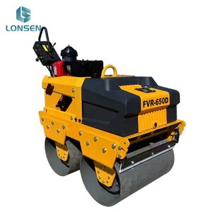 VR650 <b>Walk</b> Behind Double Drum Road Roller <b>Machine</b> - Product Image 1