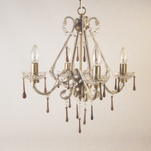 Décoration De Mariage moderne Acrylique/Cristal Multi <span class=keywords><strong>4</strong></span> Bras Fantaisie Marie Pendentif Lustre Éclairage - Product Image 1