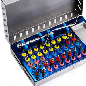 Collection d'instruments chirurgicaux d'implantologie avec composants de forage et de mesure dentaires, kit de placement d'implants dentaires - Product Image 3