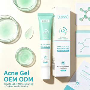 Gel Facial Antiacne de Ação Rápida com Ácido Salicílico e Ervas para Espinhas e Cicatrizes - Loção Facial para Remoção de Acne (Marca Própria) - Product Image 6