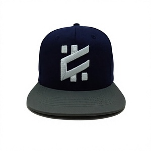 Wholesale 3D Embroidery Snapback Hat 6 Panel <b>Flat</b> Brim <b>Cap</b> High Quality Streetwear <b>Cap</b> With High Profile Structured Hat For <b>Men</b> - Product Image 1