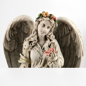 Estatua de Hada de Resina Pintada a Mano Personalizada, Adornos para Ventanas y Jardines, Moldes, Arte en Stock, Escultura Coleccionable, OEM/ODM Guang Dong - Product Image 6
