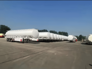 Remolque de tanque de combustible líquido de aleación de aluminio 50, <span class=keywords><strong>000</strong></span> <span class=keywords><strong>litros</strong></span> Semi <span class=keywords><strong>cisterna</strong></span> para petróleo y productos químicos - Product Image 6