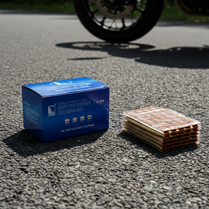 Tiras de vulcanización negras y marrones al por mayor para reparación de neumáticos, tiras de sellado para neumáticos sin cámara usadas para pinchazos. - Product Image 1