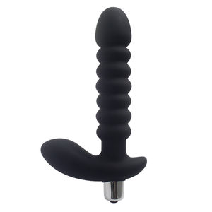 10-Funktion geripptes Silikon ABS wasserdicht Anal Pleasure Vibrator 10 Vibrations modi Explorer Prostata-Massage gerät Anal Sexspielzeug - Product Image 5