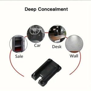 Magneet Mount Holster Voor Voertuig En Huis-Magnetische Montage, Ontworpen Voor Zelfverdediging, Houder Accessoires, Auto, Muur, Veilige 55lbs - Product Image 5