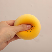 Vente chaude 2024 Jouet anti-stress à presser et à écraser Forme de jaune d'œuf gonflé Jouet doux pour enfants Jouet anti-stress de haute qualité pas cher pour enfants