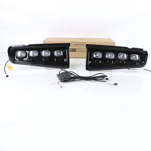 Luz de circulación diurna para coche, faro antiniebla delantero LED DRL, Kit de mejora de accesorios para <span class=keywords><strong>Ford</strong></span> <span class=keywords><strong>Bronco</strong></span> - Product Image 1