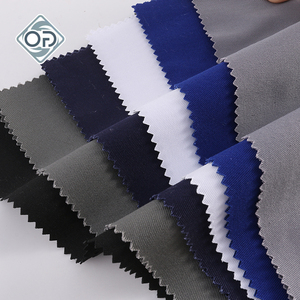 100 bông vải dệt <span class=keywords><strong>Twill</strong></span> đồng bằng 20*16 128*60 235gsm đồng phục vải bảo hộ lao động <span class=keywords><strong>Twill</strong></span> khoan vải - Product Image 1