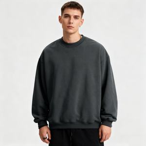 เสื้อฮู้ดดี้แขนยาวคอกลมผู้ชาย TKAN174D พิมพ์ลายปักตามสั่ง ผ้าฝ้าย 100% สไตล์ลำลอง ไซส์ใหญ่พิเศษ สำหรับฤดูใบไม้ผลิ - Product Image 1