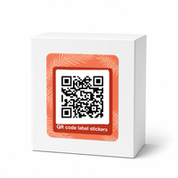 Étiquette autocollante personnalisée avec code QR, rouleau d'étiquettes imperméables anti-contrefaçon pour l'emballage de produits cosmétiques, imprimable