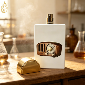 Perfume Portátil de 100 ml, Eau de Parfum, Aroma Amaderado Neutral de Lujo, Botella Retro con Diseño de Radio, Larga Duración - Product Image 3