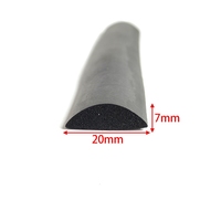 Bandes d'étanchéité en caoutchouc éponge Epdm par extrusion Bandes d'étanchéité en caoutchouc mousse de forme ronde
