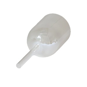 Bol chantant en cristal blanc nacré portable, bol musical en quartz rêveur pour la thérapie sonore, la méditation et la guérison par le yoga - Product Image 1