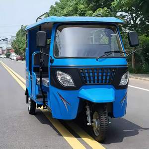 Tuk-tuk de Exportación a Gasolina, Doble Plataforma, con Motor Vertical Refrigerado por Agua, Carrocería Abierta, 201-250cc, 50-70Km/h - Product Image 4
