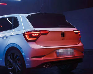 Kit complet de diffuseur de bas de caisse et pare-chocs avant pour <span class=keywords><strong>Volkswagen</strong></span> <span class=keywords><strong>Polo</strong></span> 2018, mise à niveau standard style <span class=keywords><strong>GTI</strong></span> <span class=keywords><strong>2022</strong></span> - Product Image 2