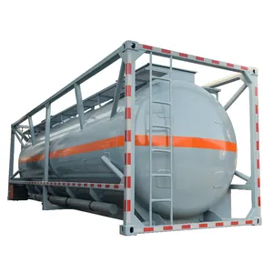 20FT 30FT 40FT fuel oil tank hf acid 28 24m3 iso container tank