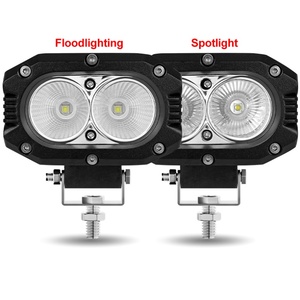 ไฟหน้ารถมอเตอร์ไซค์ LED 24V ไฟสปอร์ตไลท์ ไฟเดย์ไลท์สำหรับรถออฟโรด รถบรรทุก ไฟขับขี่แบบ LED - Product Image 2