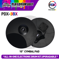 PD Beginner Digital Percussion Drum System Lightweight Design for Indoor Practice and Music Education