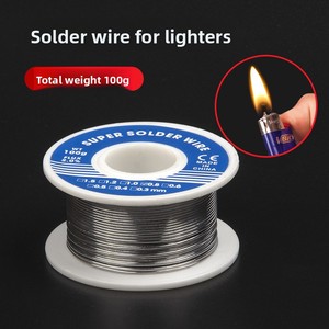Fil à souder sans plomb personnalisé OEM ODM pour la <span class=keywords><strong>soudure</strong></span> de composants électroniques, non lavable, TikTok Same Lighter - Product Image 6