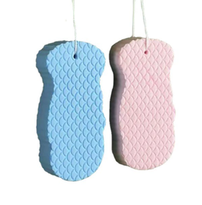 Éponge de bain exfoliante pour le corps, masseur pour éliminer les peaux mortes, outils de nettoyage, brosse de bain réutilisable, outil de gommage, fournitures de salle de bain pour la maison - Product Image 1