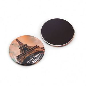 32Mm 35Mm 40Mm 50Mm 58Mm 70Mm 75Mm <b>Tin</b> Button Souvenir Customized Multicolor <b>Small</b> Fridge Round Magnets - Product Image 1