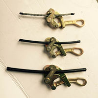 Tendeur de câble sécurisé professionnel outil à main de traction facile câbles métalliques pince en alliage d'aluminium en acier industriel mesure OEM