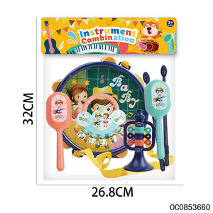 Jouets cadeaux, clochettes à main, hochet-tambour, <span class=keywords><strong>instrument</strong></span> de <span class=keywords><strong>musique</strong></span>, hochets, autres jouets pour bébés, anciens - Product Image 6