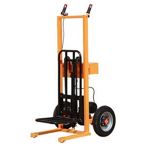 मिनी हाइड्रोलिक ट्रक उठाने क्रेन इलेक्ट्रिक हैंड पैलेट पोर्टेबल स्टेकर फोर्कलिफ्ट ट्रॉली ट्रक भारी शुल्क मूल्य - Product Image 4