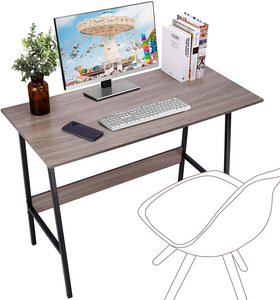 Modern wooden computer desk wooden Desks with shelf