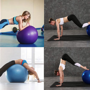 CZFIT Durable Gym Yoga <b>Ball</b> Workout Pilates Balance Exercise & <b>Massage</b> <b>Ball</b> Fitness Home Exercise Equipment - Product Image 4