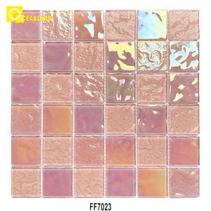 Mosaico <span class=keywords><strong>de</strong></span> Cristal Iridiscente <span class=keywords><strong>de</strong></span> Lujo para Piscina, Baño y Cocina, Venta al Por Mayor <span class=keywords><strong>de</strong></span> Fábrica - Product Image 5
