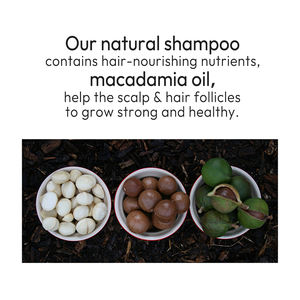 YOGI CARE Soft Shampooing à l'huile de macadamia Shampooing hydratant pour cheveux bio - Product Image 4