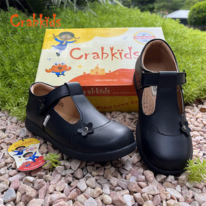 Crabkids New Stock Arrival <strong>Little</strong> Girl Breathable <strong>Real</strong> Leather School <strong>Shoes</strong> Dress <strong>Shoes</strong> for School Party - Product Image 6