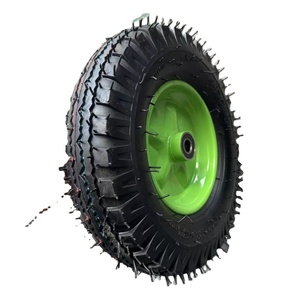 Venta caliente rodamiento de bolas 4,00-8 rueda de goma neumática nueva condición ruedas de carretilla de nailon para venta al por menor América del Sur 4,00-8 - Product Image 4