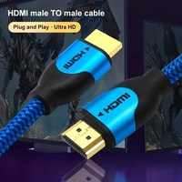 Câble HDMI 2.0 Premium prenant en charge la vidéo 4K 60Hz 1080P HD pour TV HDTV, fournisseur grossiste, transmission audio-vidéo stable