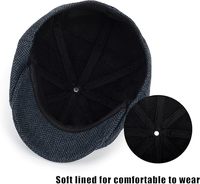 Gorro de Boina para Niños, Personalizado con Bordado, Mezcla de Lana Suave y Cálida, para Niños, Marca, Escuela, Fiesta, Ocio