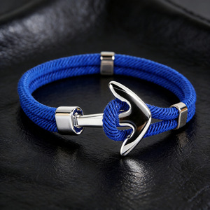 Nouveau Bracelet Unisexe en Maille Milanaise Simple en Métal Argenté avec Ancre de <span class=keywords><strong>Bateau</strong></span> Entropy B2116-L, Cadeau Idéal pour 2026 - Product Image 6