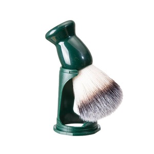 Vente directe d'usine manche en caoutchouc lisse <span class=keywords><strong>brosse</strong></span> de rasage à poils <span class=keywords><strong>fins</strong></span> manche blanc pinceaux de rasage de <span class=keywords><strong>cheveux</strong></span> synthétiques <span class=keywords><strong>pour</strong></span> hommes personnalisés - Product Image 3