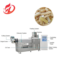Ligne de fabrication de granulés d'acier inoxydable d'extrudeuse de pâtes Macaroni à haute efficacité