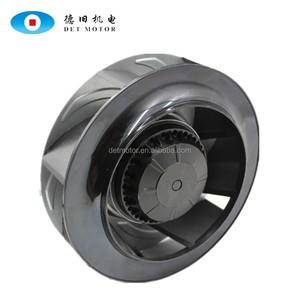 Aluminio/plástico/galvanizado ventilador centrífugo curvo hacia atrás cuchillas impulsoras motorizadas centrífugas hacia atrás - Product Image 3