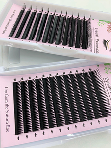 Nouvel Arrivage Extensions Naturelles Synthétiques Volume Manga Noir Effet Effilé <span class=keywords><strong>Bande</strong></span> en Coton Doux 12 Rangées <span class=keywords><strong>Bande</strong></span> à Pointes Effilées Faite à la Main - Product Image 5
