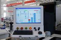 Machine de perçage CNC 6 faces haut de gamme ET6 ATC avec unité de perçage unique et quatre têtes de fraisage pour la production de meubles en panneaux