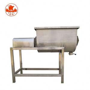 High Quality Stainless Steel Powder Stirring Mixing Machine <b>Ribbon</b> Mixer Powder Mixing Machine - Product Image 2