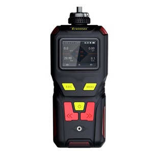 เครื่องตรวจจับก๊าซ 4 ชนิดแบบพกพา รุ่น PLT400 ชนิดปั๊ม ตรวจจับก๊าซ CO H2S O2 Ex(LEL CH4) พร้อมเซ็นเซอร์ก๊าซพิษและอันตราย - Product Image 1