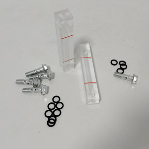 Repuestos para Compresores de Aire, Visor de Nivel de Aceite YJ-180, Kit de Tornillo Metálico y Junta Tórica - Product Image 1