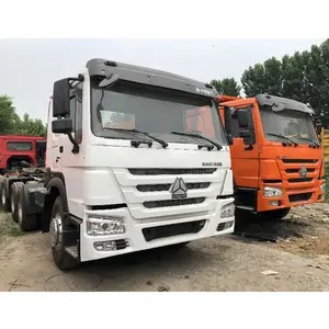 Unità Sino Howo Sinotruk 6*6 Scania Camion di Seconda Mano Sinotruck Shacman Trattori 6*6 Metano Usato Trattore camion