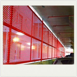 Matériaux de construction métalliques, façade de parking, treillis métallique - Product Image 1